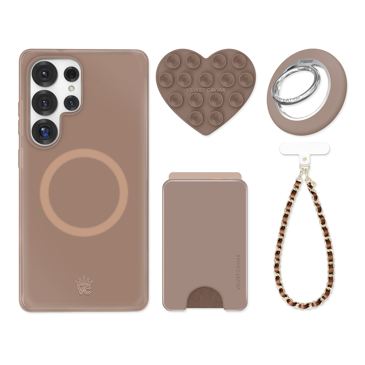 Cashmere Taupe Jelly Samsung Bundle Set