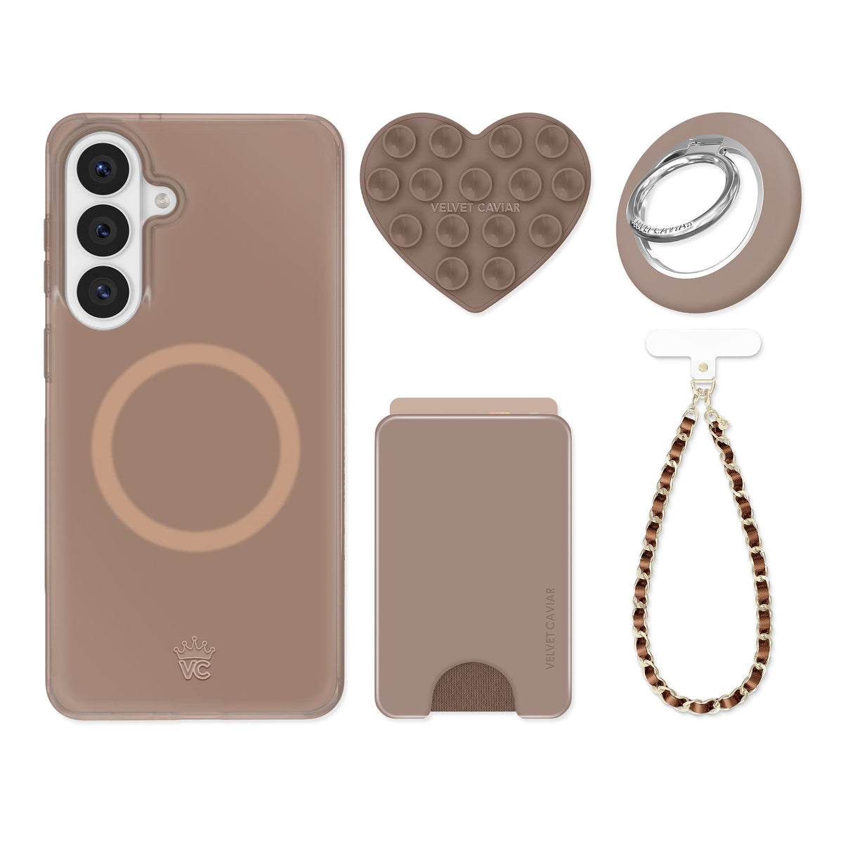 Cashmere Taupe Jelly Samsung Bundle Set