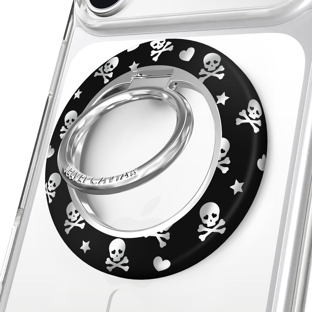 Chrome Skulls MagSafe Grip Ring