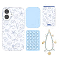 Coastal Seashells iPhone Bundle Set - Wallet