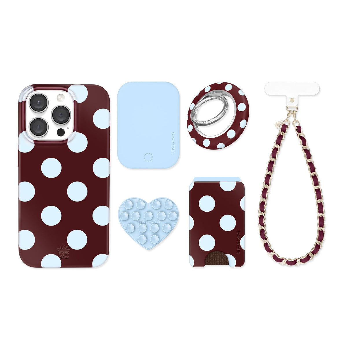 Coco Polka Dot iPhone Bundle Set