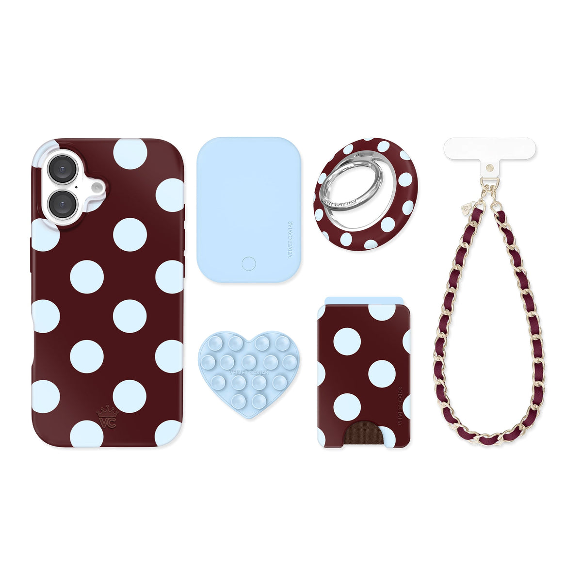 Coco Polka Dot iPhone Bundle Set