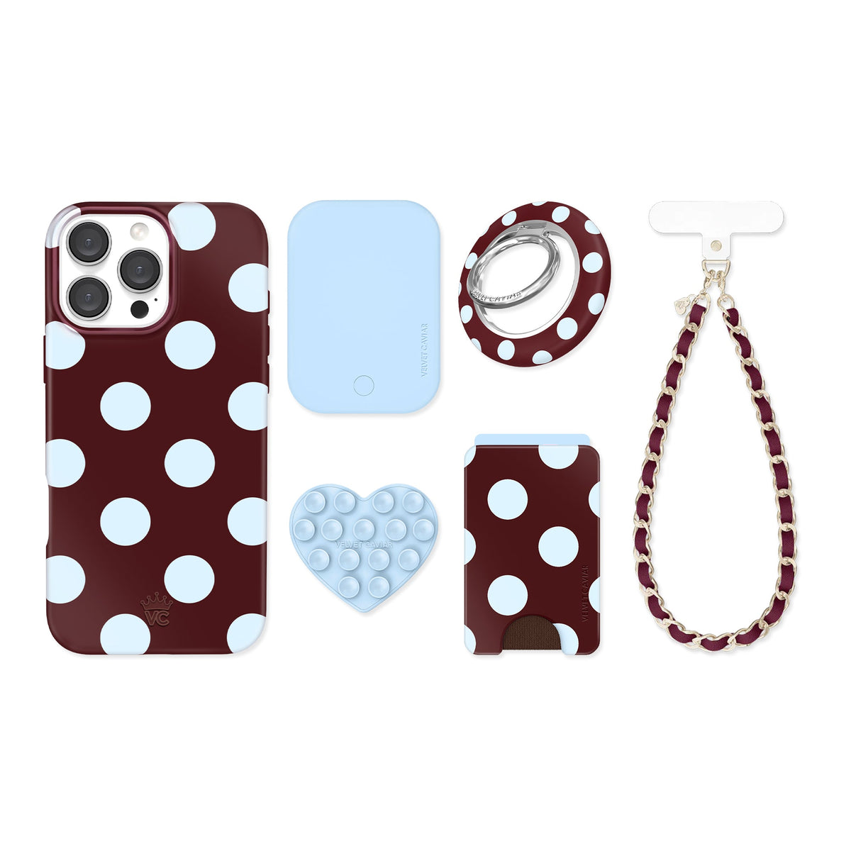 Coco Polka Dot iPhone Bundle Set