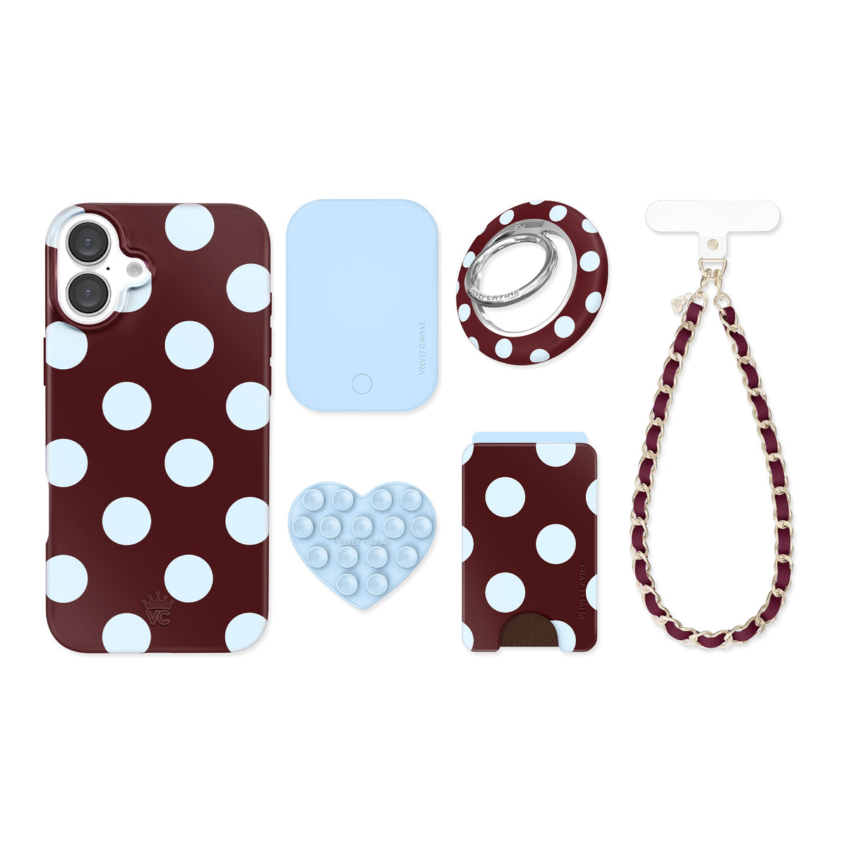 Coco Polka Dot iPhone Bundle Set
