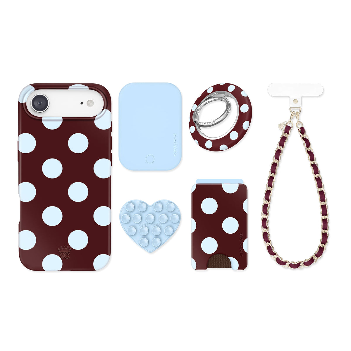 Coco Polka Dot iPhone Bundle Set