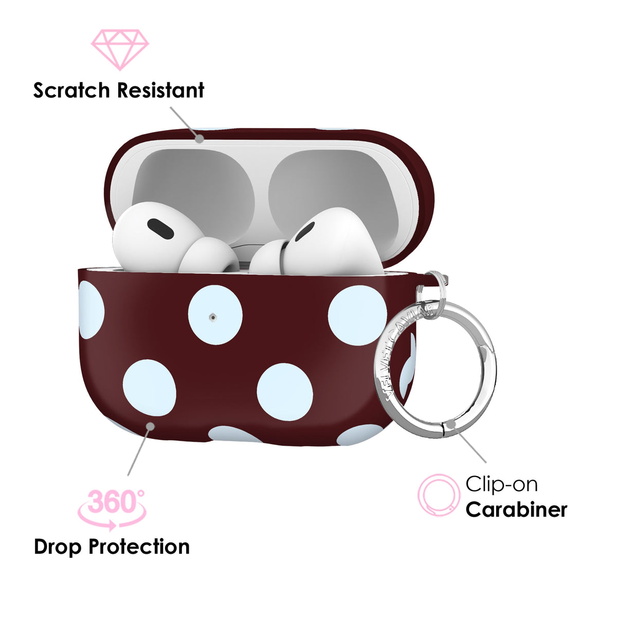 Coco Polka Dot AirPod Case