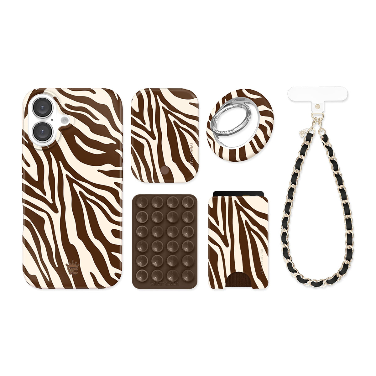 Coco Zebra iPhone Bundle Set