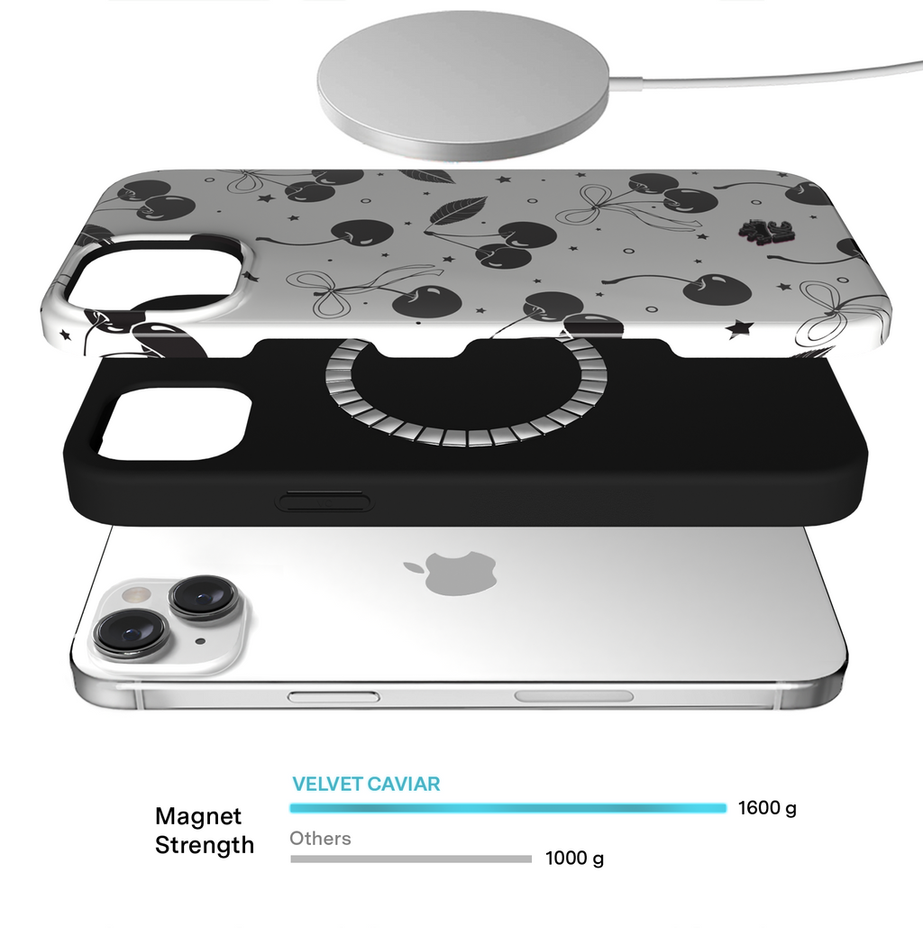Cherry Noir iPhone Case