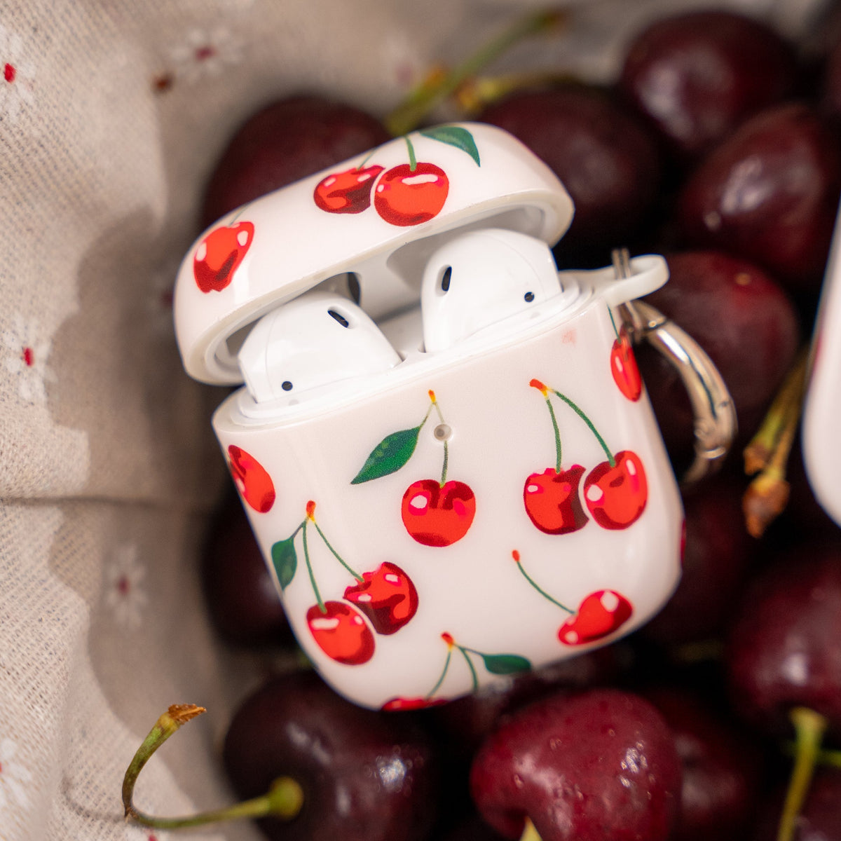 Mon Cheri Cherry AirPod Case