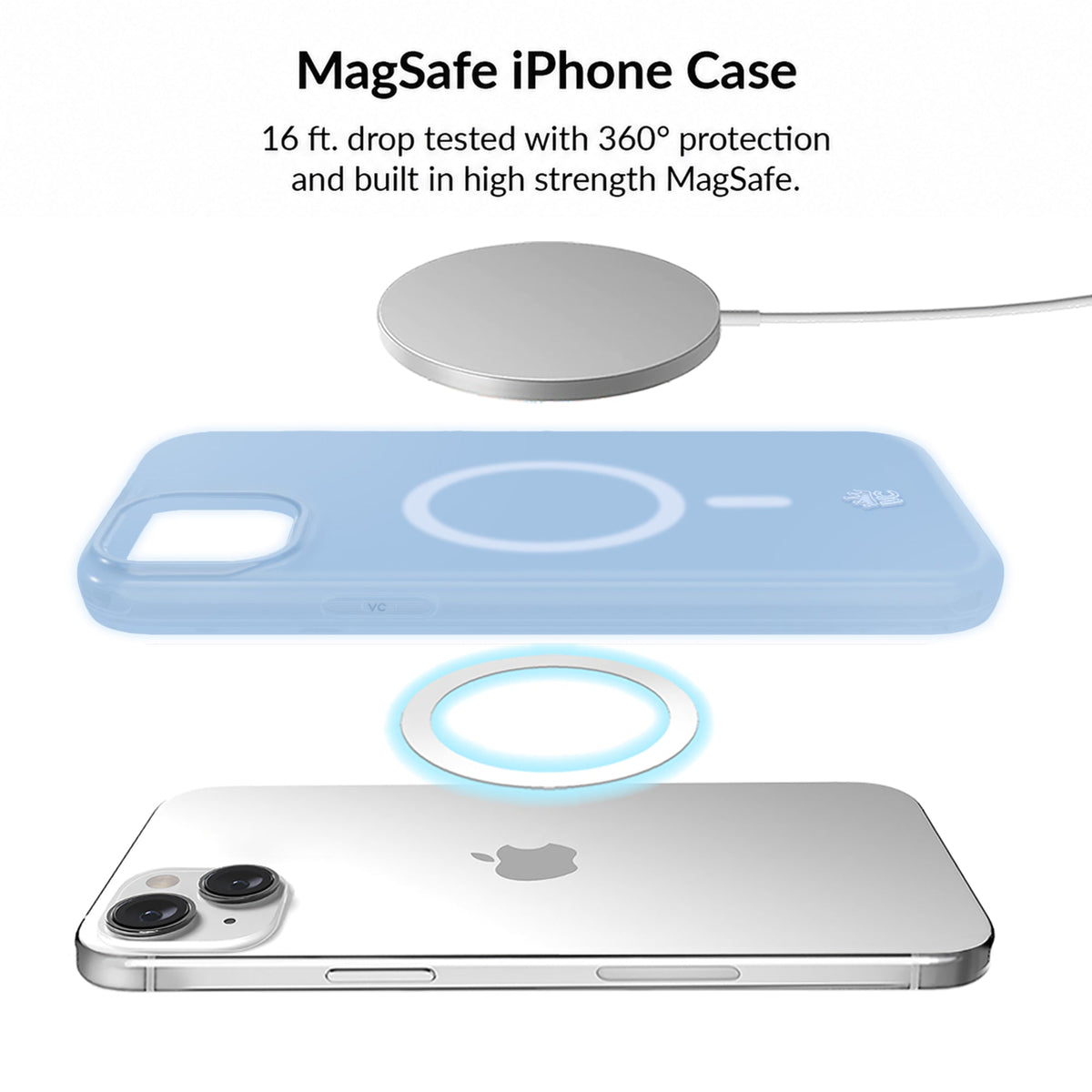 Glacier Blue Jelly iPhone Bundle Set