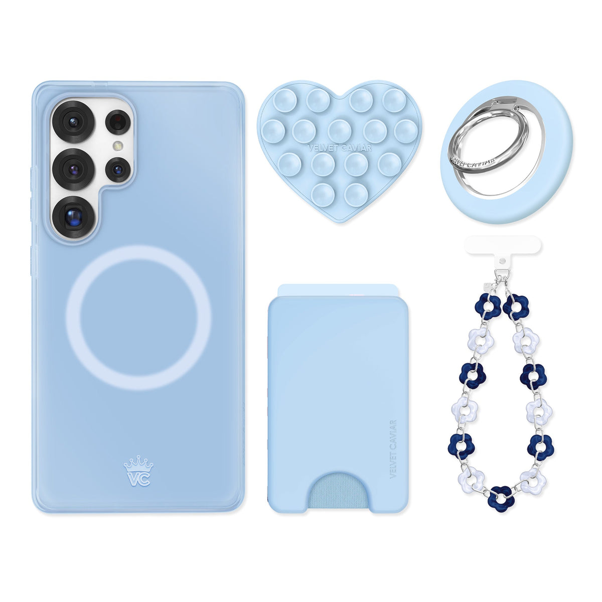 Glacier Blue Jelly Samsung Bundle Set