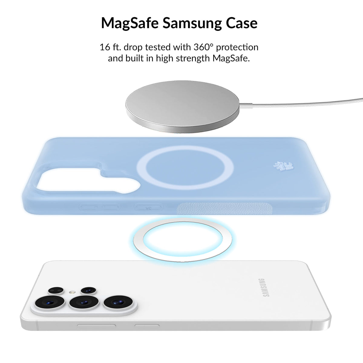 Glacier Blue Jelly Samsung Bundle Set