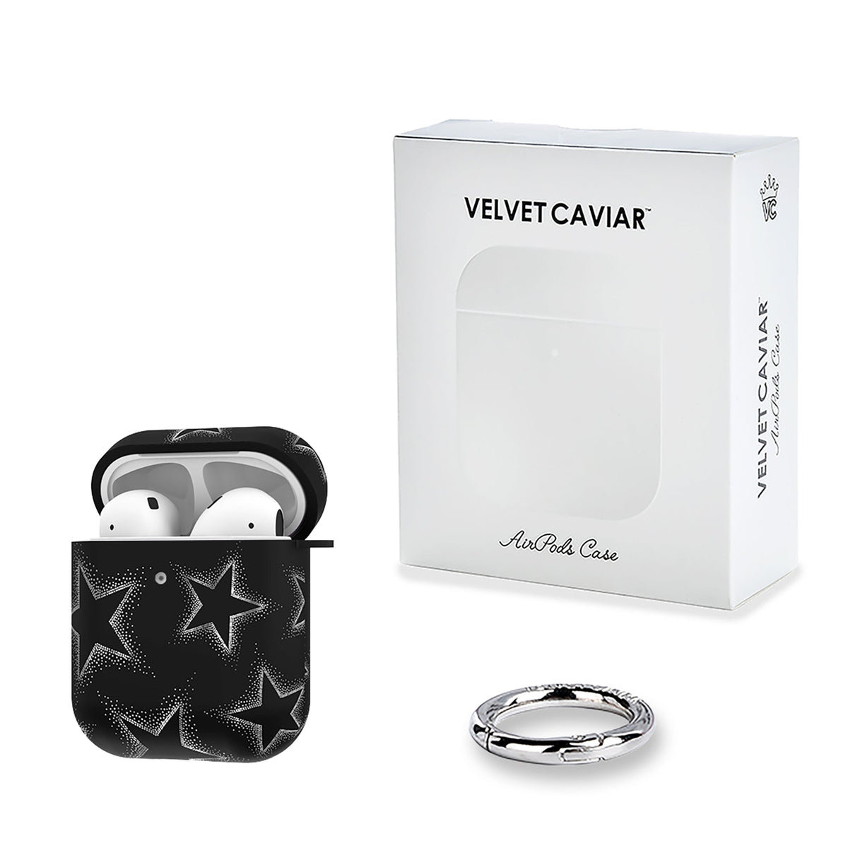 Chrome Stars AirPod Case