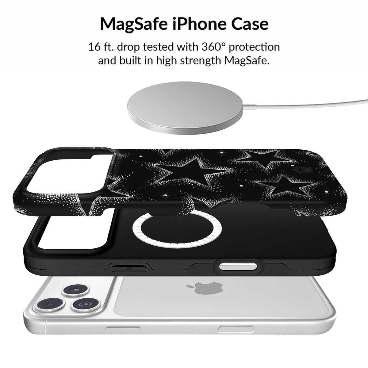 Crystal Chrome Stars iPhone Bundle Set