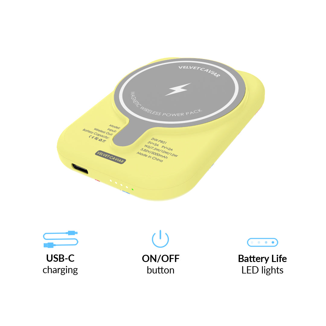 Cutie Fruity Portable MagSafe Charger Power Pack