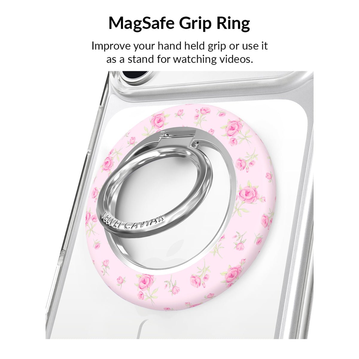 Dainty Pink Floral iPhone Bundle Set