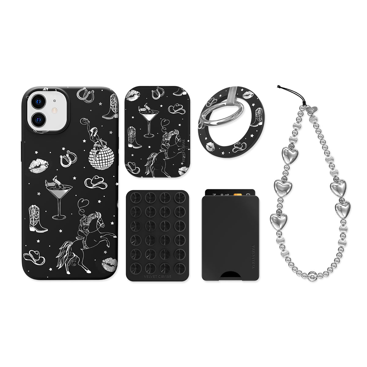 Disco Cowgirl iPhone Bundle Set