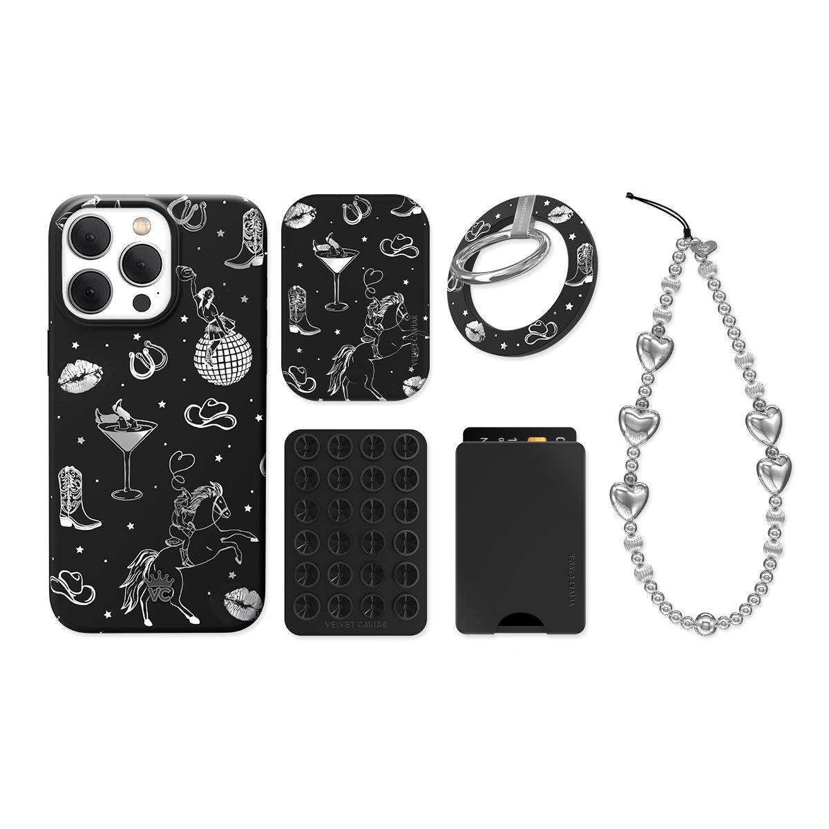 Disco Cowgirl iPhone Bundle Set