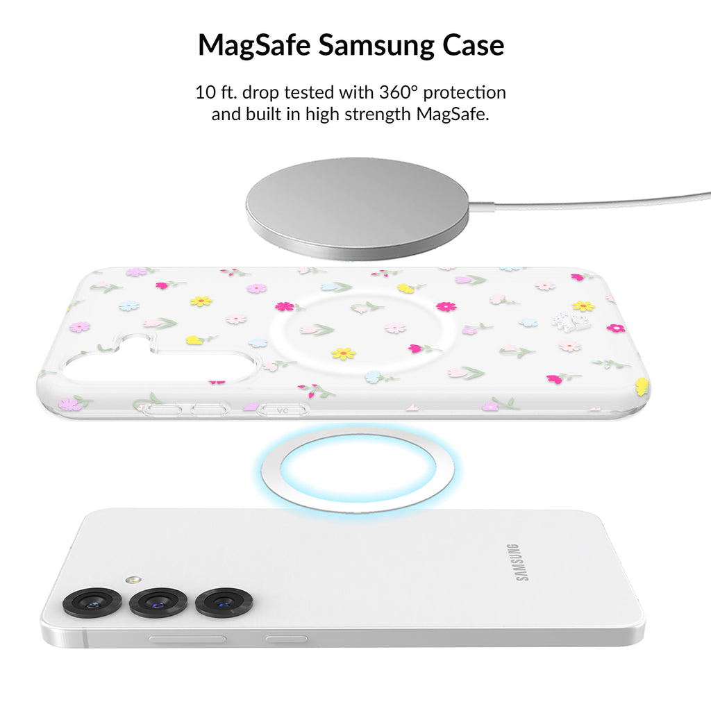 Dreamy Meadow Floral Samsung Bundle Set