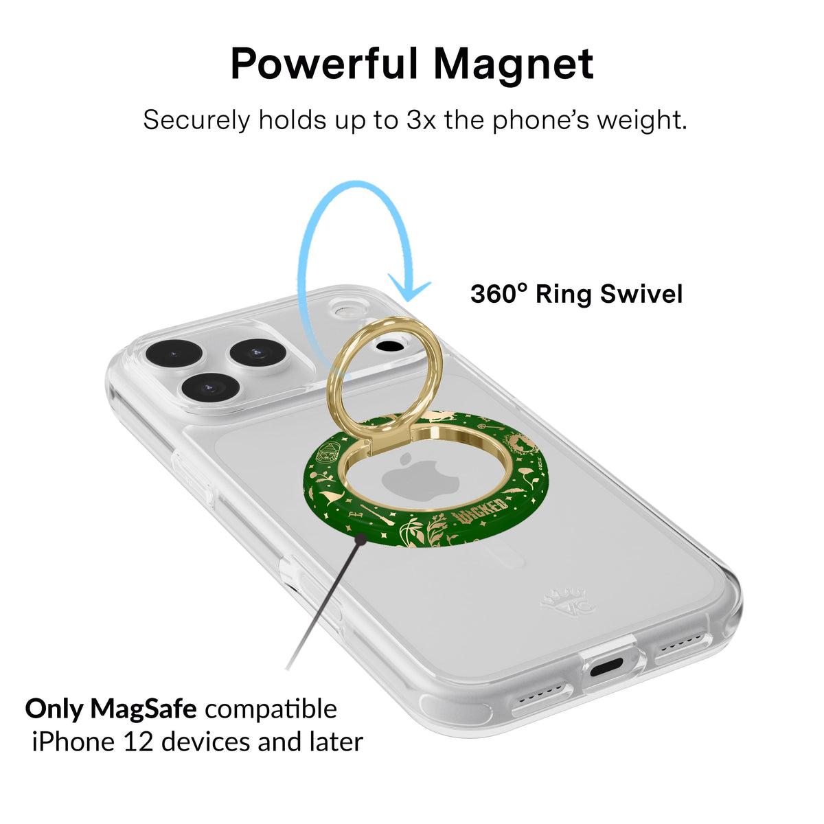 Wicked Elphaba’s Magic MagSafe Grip Ring