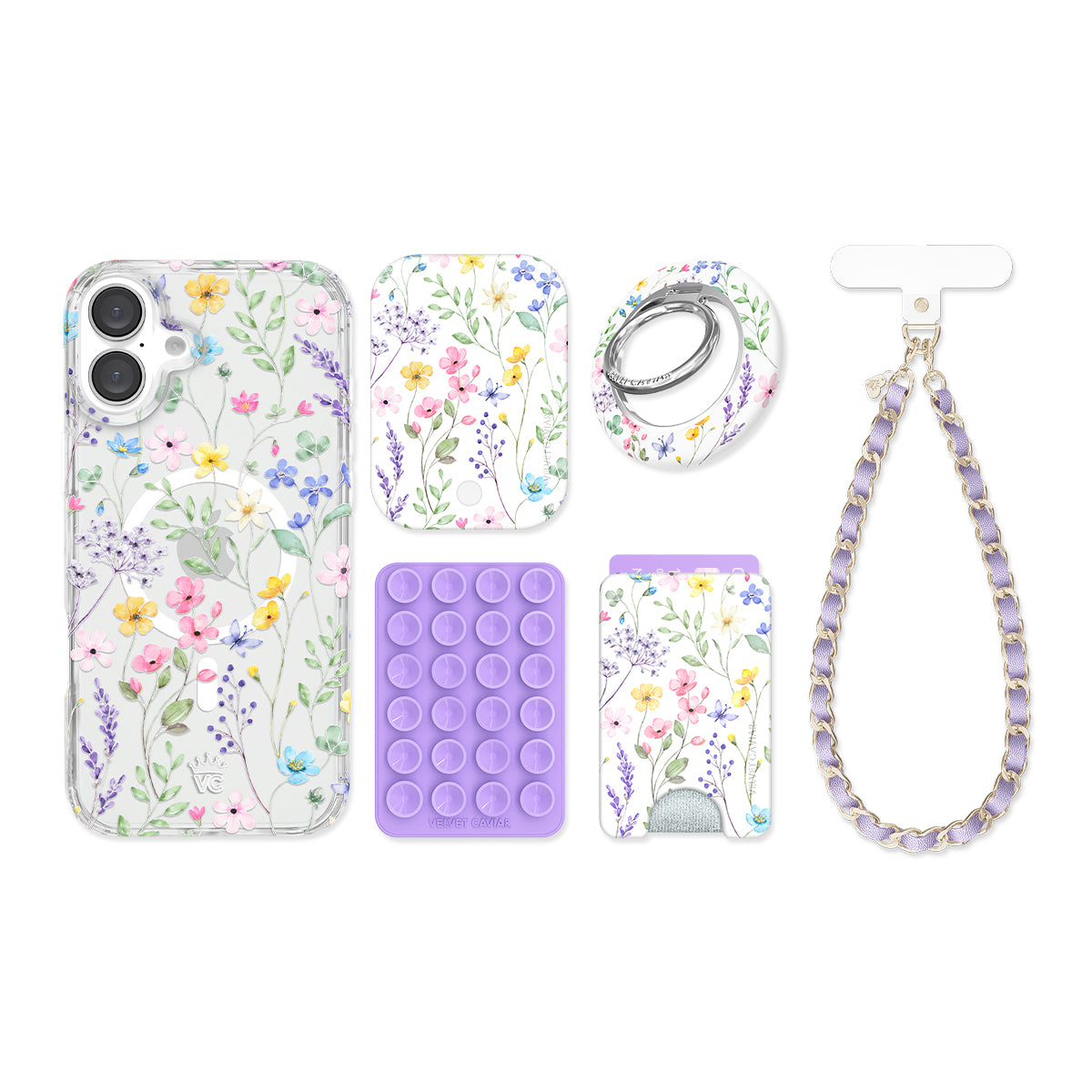 Enchanted Floral iPhone Bundle Set