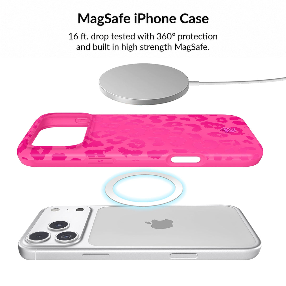 Even Hotter Pink Leopard iPhone Bundle Set