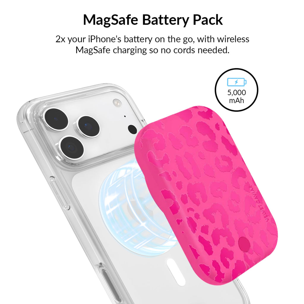 Even Hotter Pink Leopard iPhone Bundle Set