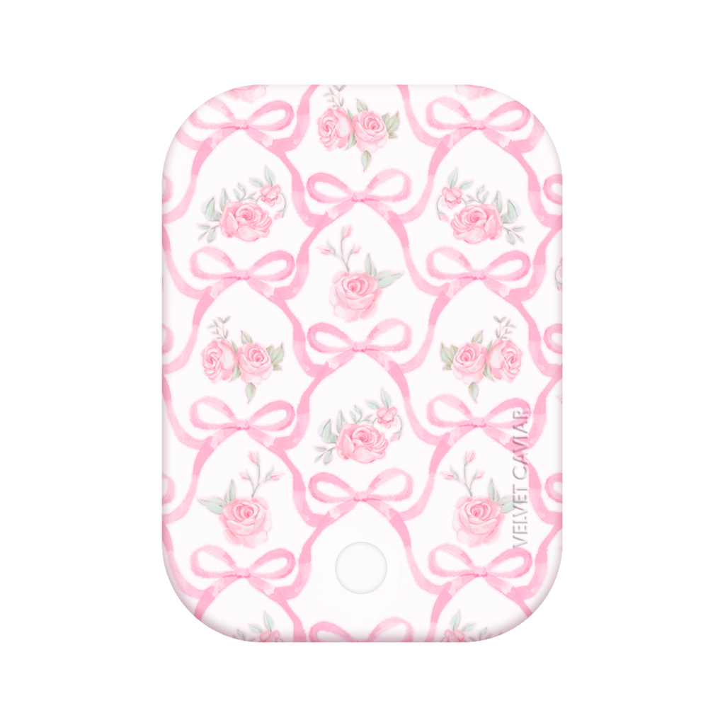 Lovely Pink Bows Portable MagSafe Charger Power Pack