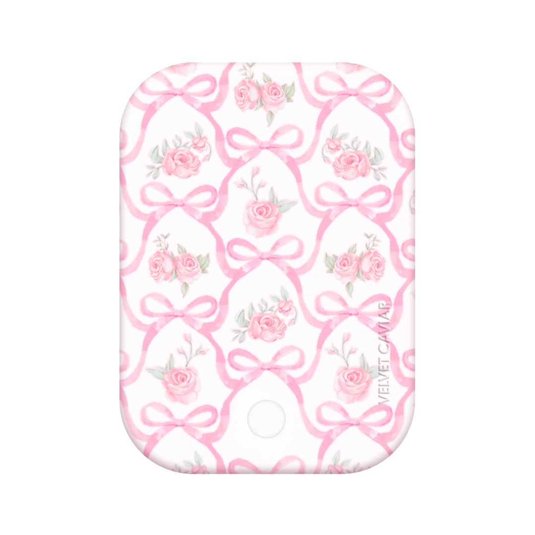 Lovely Pink Bows Portable MagSafe Charger Power Pack
