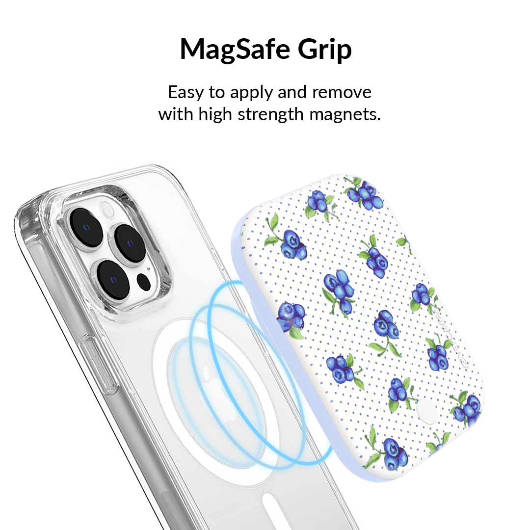 Blueberry Baby Portable MagSafe Charger Power Pack