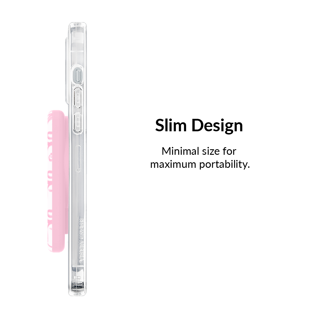 Lovely Pink Bows Portable MagSafe Charger Power Pack