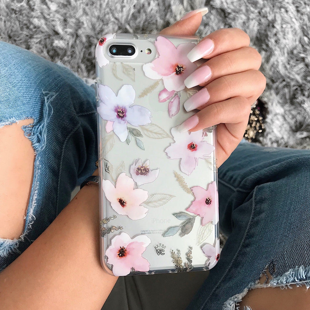 Magnolia Floral iPhone Case