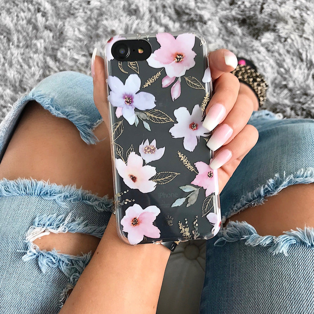 Magnolia Floral iPhone Case