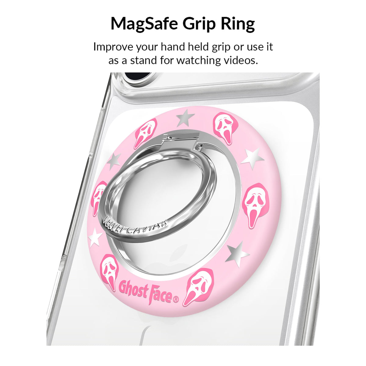 Ghost Face Call Me Pink iPhone Bundle Set