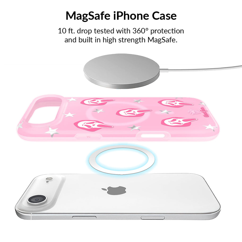 Ghost Face Call Me Pink iPhone Bundle Set