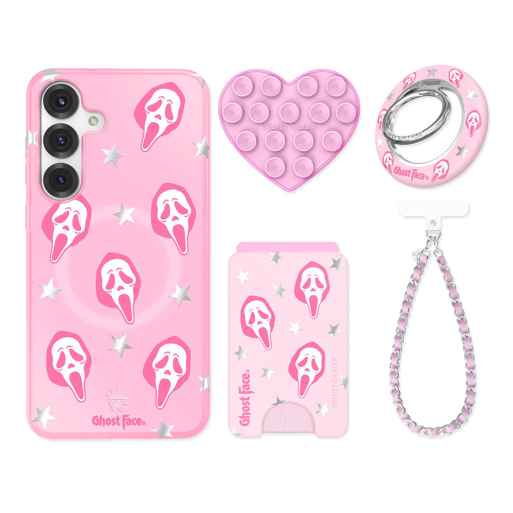 Ghost Face Call Me Pink Samsung Bundle Set