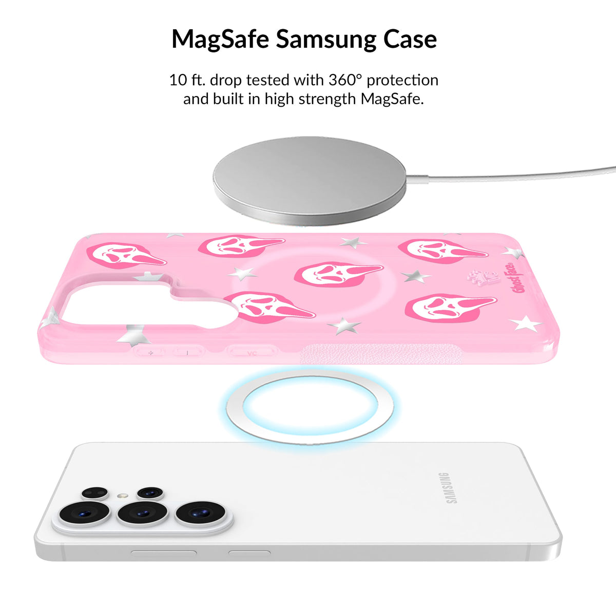 Ghost Face Call Me Pink Samsung Bundle Set