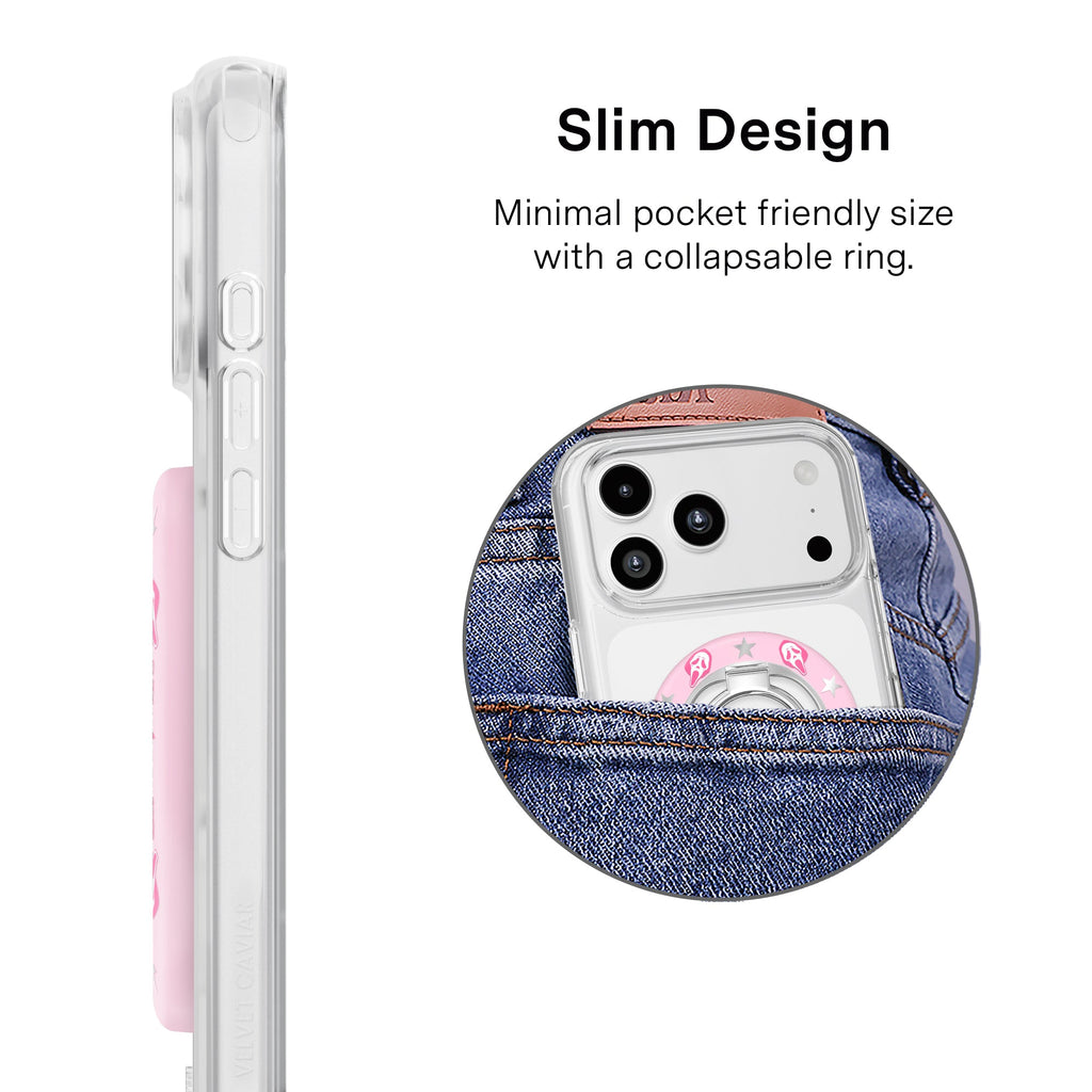 Ghost Face Call Me Pink MagSafe Grip Ring