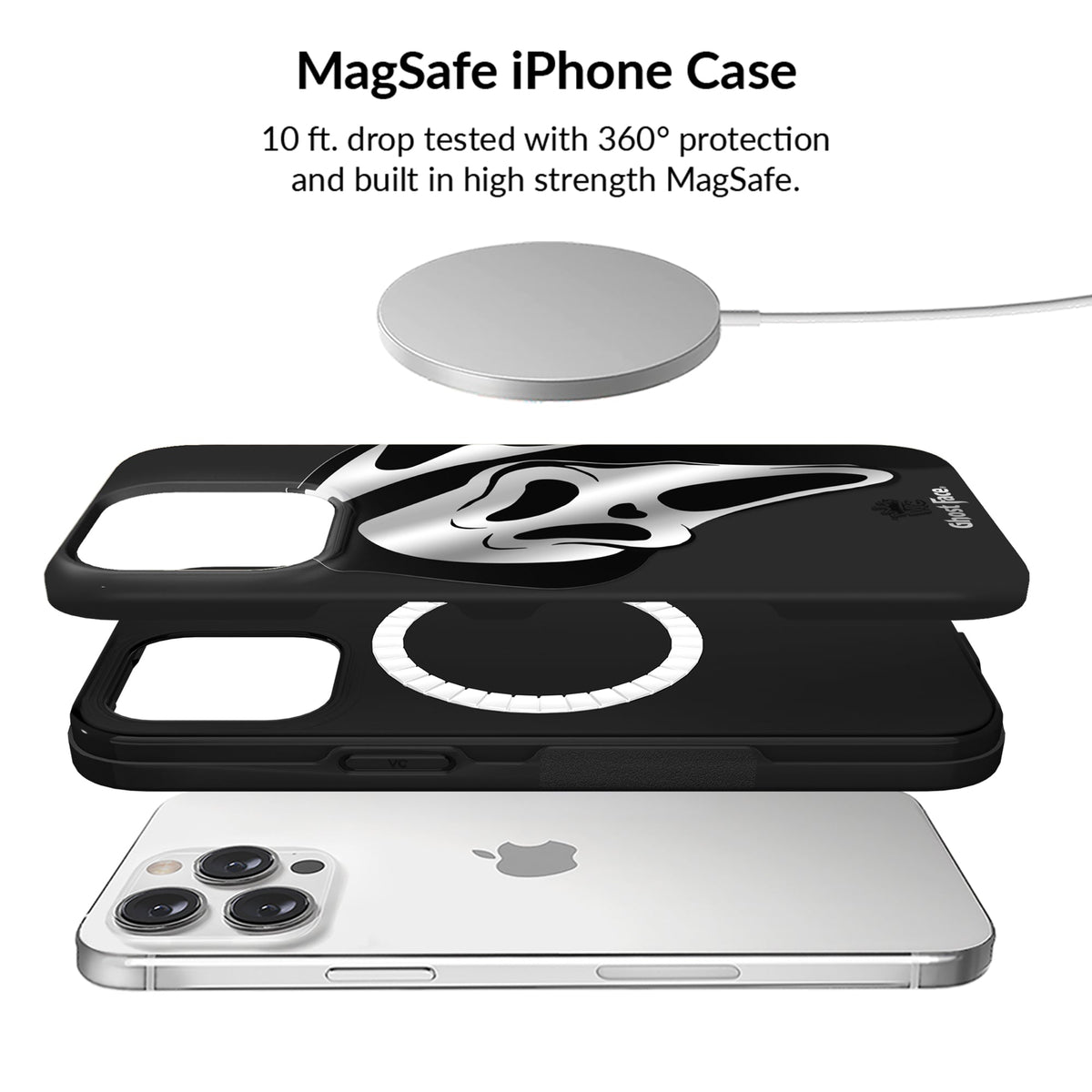 Ghost Face Killer Chrome iPhone Bundle Set