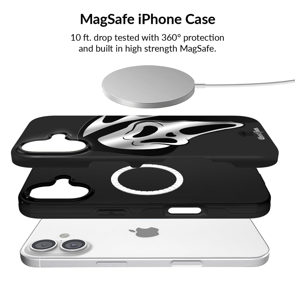 Ghost Face Killer Chrome iPhone Bundle Set