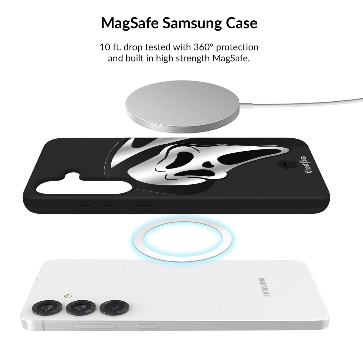 Ghost Face Killer Chrome Samsung Bundle Set