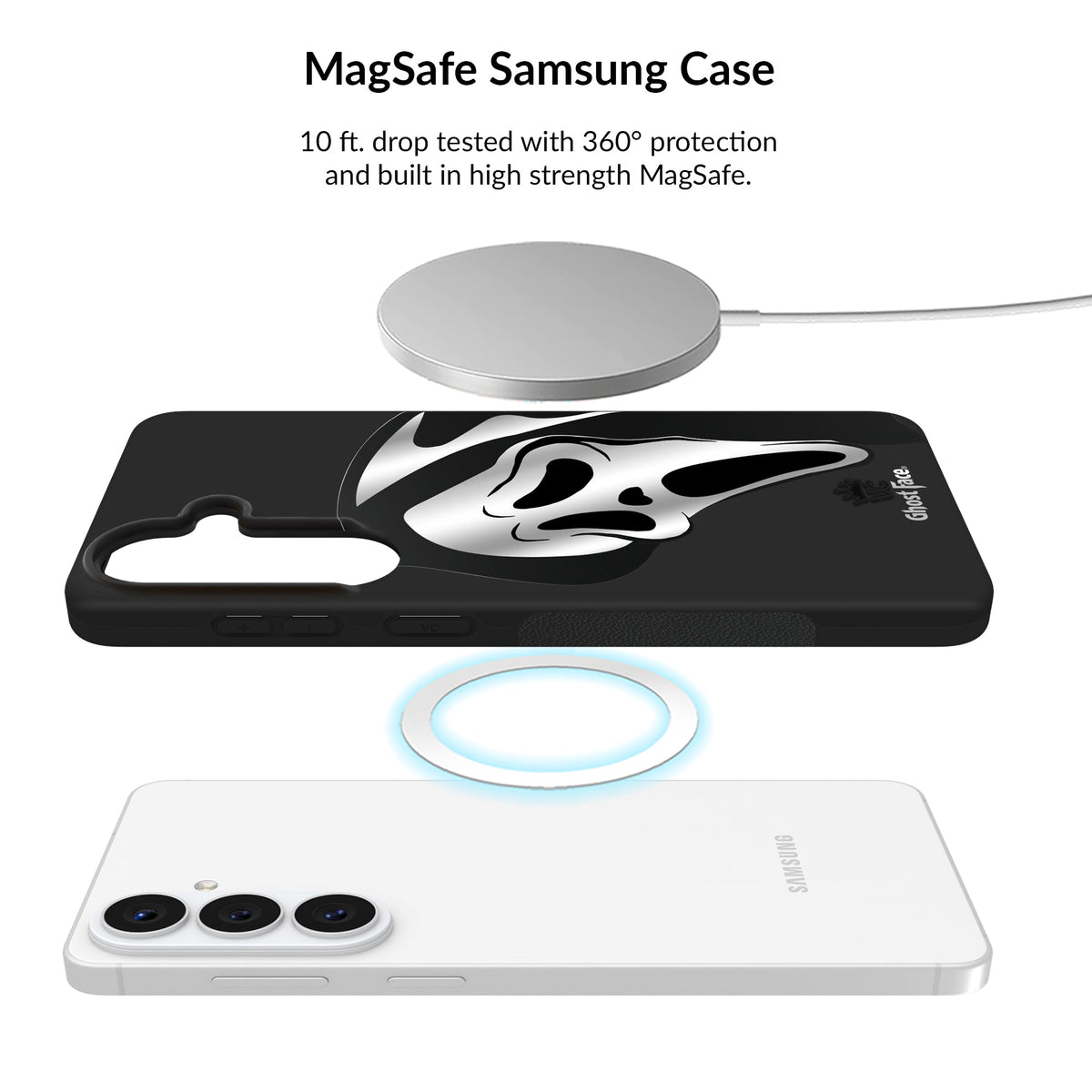 Ghost Face Killer Chrome Samsung Bundle Set