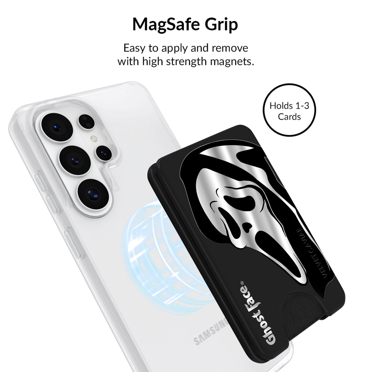 Ghost Face Killer Chrome Samsung Bundle Set