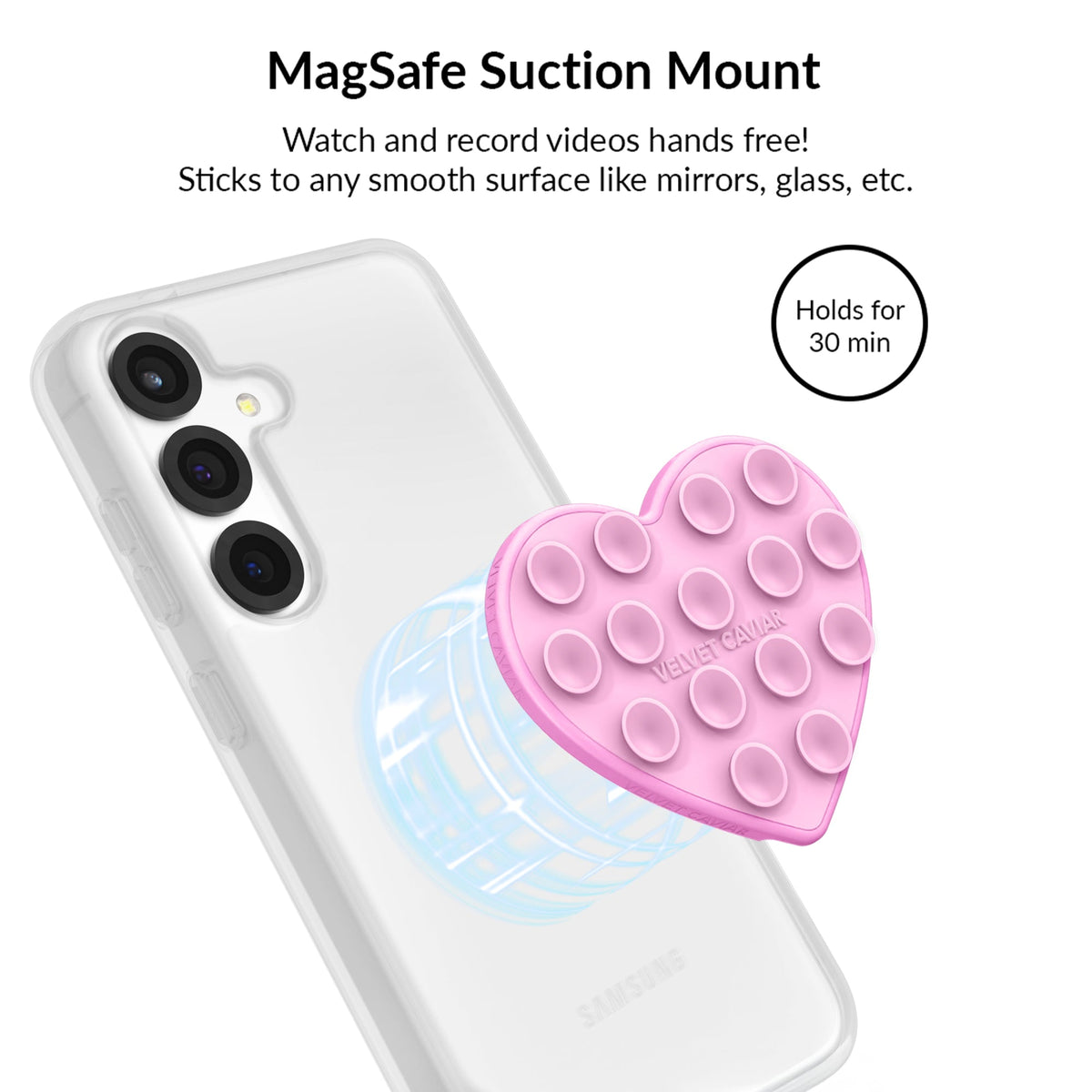 Ghost Face Goth Glitter Samsung Bundle Set