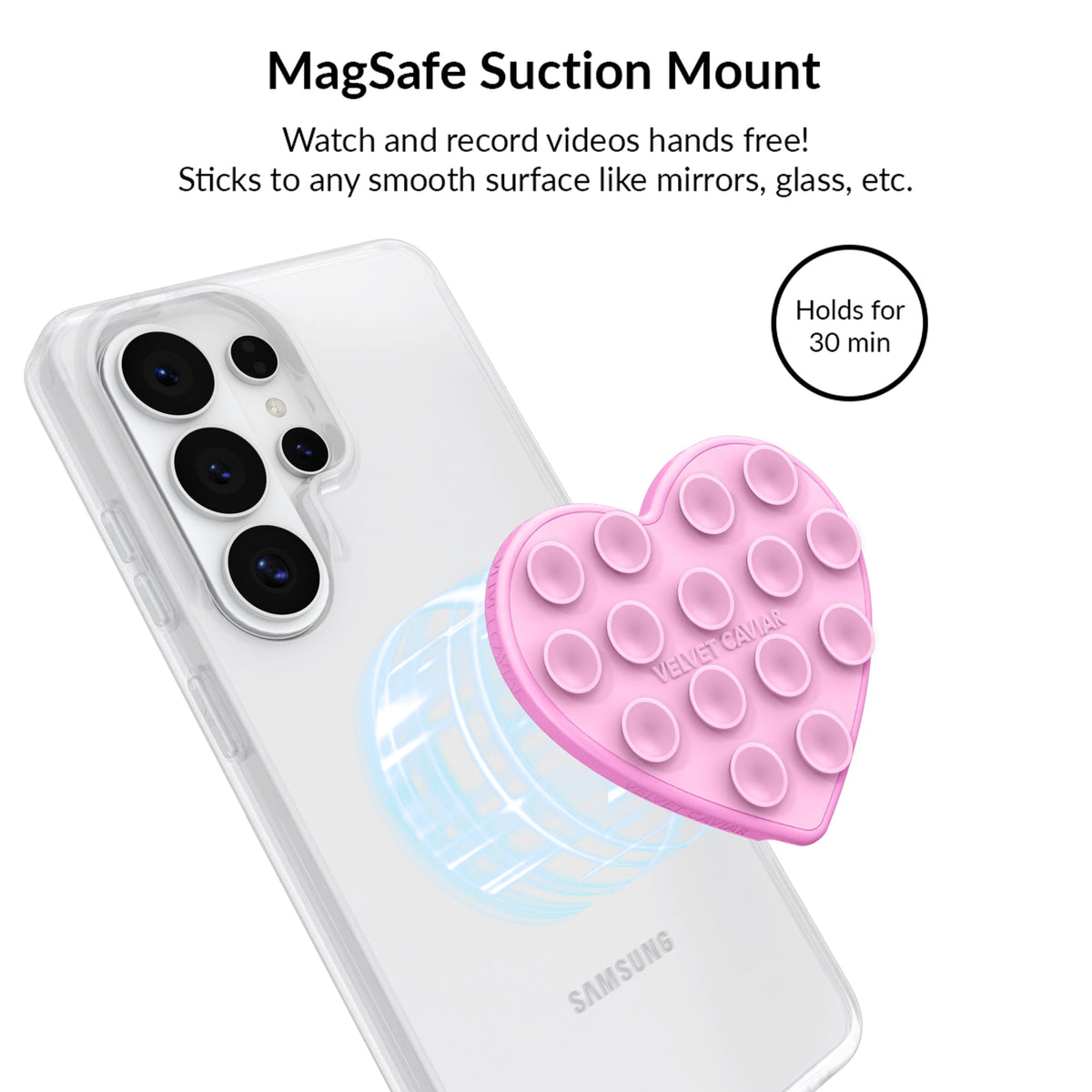 Ghost Face Goth Glitter Samsung Bundle Set