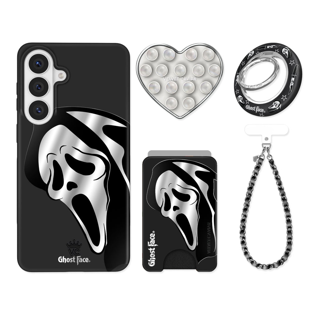 Ghost Face Killer Chrome Samsung Bundle Set