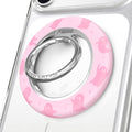 Ghosted Pink Glitter MagSafe Grip Ring
