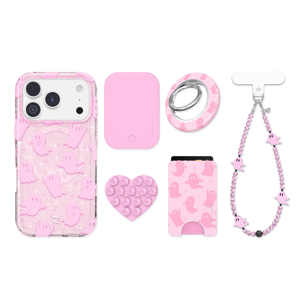Ghosted Pink iPhone Bundle Set
