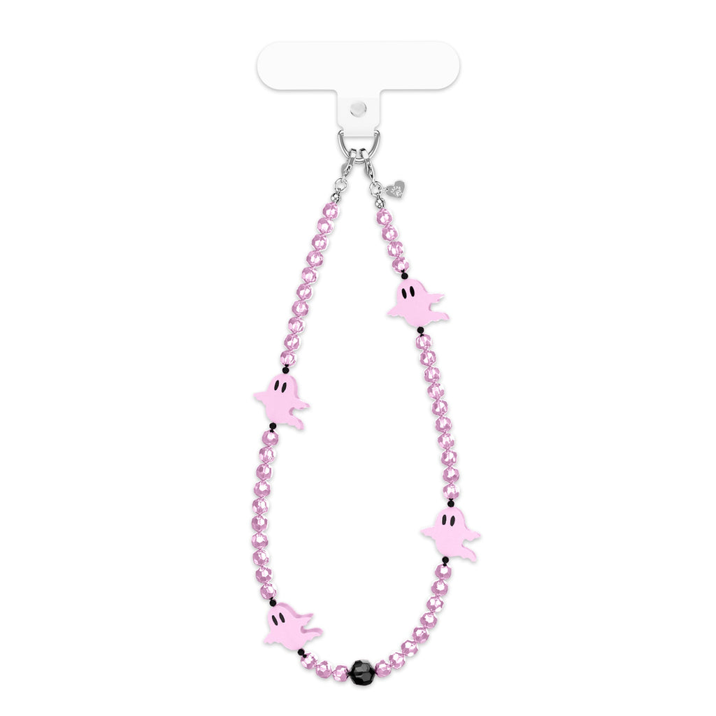 Ghosted Pink Phone Charm