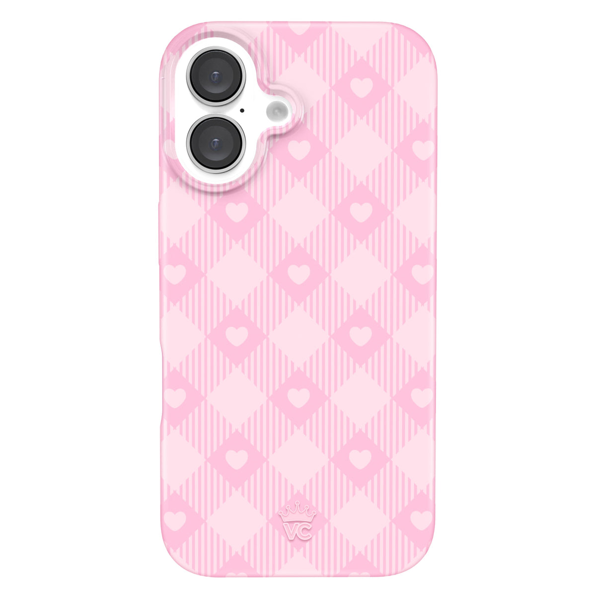 Dolly Pink Gingham iPhone Case